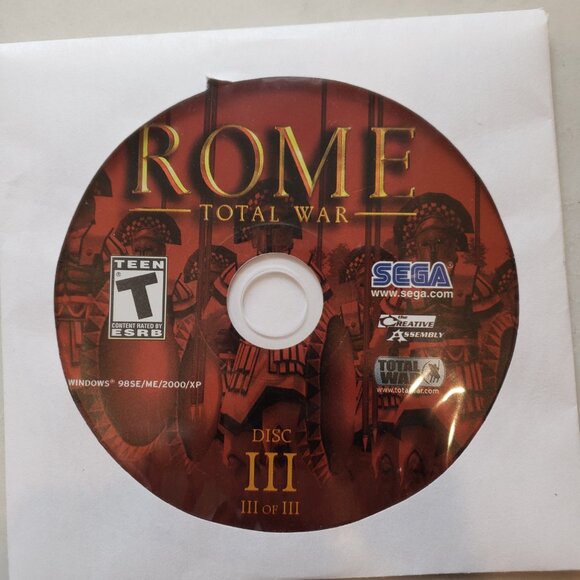SEGA Rome Total War & Rome Total War Barbarian Invasion Gold Edition PC Game - Picture 9 of 12